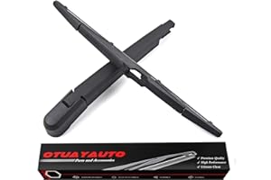 OTUAYAUTO Essuie-glace arrière Compatible avec Astra J 09-15, Essuie-glace arrière Bras d'essuie-glace avec balais, Longueur : 300 mm