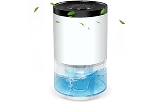 Teliser Déshumidificateur d'air électrique, Déshumidificateur automatique 1000ML pour la maison, Déshumidificateur ambiance économie énergie, mini déshumidificateur silencieux, pour Chambre, Bains