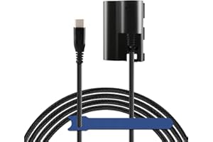 Camaisa PD USB-C zu DR-400 DC Koppler BP511 Dummy Akku für 10D 20D D0Da 30D 40D 5D 50D D30 D60