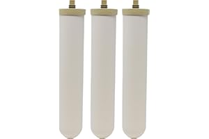 Doulton BioTect Ultra Ceramic Drinking Water Filter Cartridge Candle 10 inch M12 Thread for Doulton Filtadapt Housing Part no. W9123063 (3 Pack)
