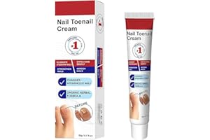 LQIOACU 1 Pezzi 20g Crema per Riparazione Unghie, Rinforzante Unghie, Cura Unghie Piedi, Soluzione per La Cura Delle Unghie, Nail Repair per Restores Appearance of Discolored or Damaged Nails