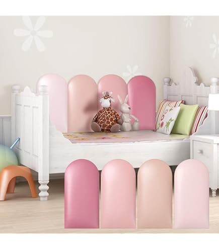 Umedol 3D Anti-Collision Wall Padding For Kids, Grey Peel - View #5