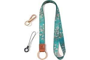 SENLLY Llavero Cordón de Cuello, Diseño de Patrones Originales Acollador Correa para el Llaves y Badge Id Tarjeta