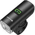 Luz trasera inteligente para bicicleta, linterna con sensor de arranque