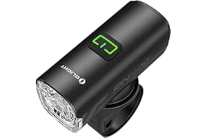 OLIGHT RN 400 LED Luz de Bicicleta Delantera de 400 Lúmenes, 89 Metros MAX. Faro Delantero Bici Recargable con USB-C,IPX 7 Impermeable Linterna Luz del Casco MTB