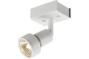 SLV Puri 1 / Internal Illumination, Surface, Wall-Mounted Light, Ceiling Spotlight / GU10 50W White, Aluminium, 50 W