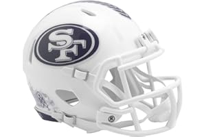 RIDDELL NFL San Francisco 49ers Salute to Service 2024 Mini Helm Speed Footballhelm