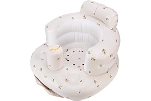 WEIYIROT Baby Eating Chair, Multifunctional Portable Spine Protection Inflatable Bathroom Sofa Waist Protection for Home for Outdoors(#1)
