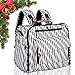 Produktbild ALLCAMP Baby Wickelrucksack Wickeltasche Rucksäcke mit Wickelauflage Oxford Große Kapazität Taschen, Große Kapazität Babyrucksack Kein Formaldehyd Reiserucksack unterstützen jeden Kinderwagen