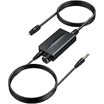 Convertitore Audio AUTOUTLET Da 3,5mm A Toslink SPDIF - Analogico A Digitale Con Cavo Ottico - Per TV, PC, Home Theater - Foto 5