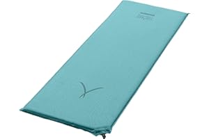 Grand Canyon Hattan 3.8 Kids - Estera de Camping autoinflable - 160x51x3,8cm - Meadowbrook (Turquesa)