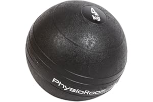 PhysioRoom 4kg - 20kg Medicine Ball Weight Slam Ball - Home Gym Fitness Workout Equipment for Strength Training, Ab Exercises, Throwing, Building & Toning Muscle