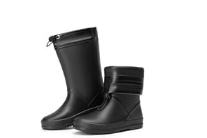 DREAM PAIRS KIDS Bottes de Pluie pour Enfants Imperméables et Légères Bottines Antidérapante Durable