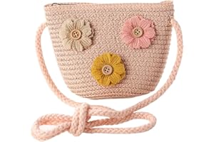 HGSHUO Bolsa de Bandolera Paja Bolsos de Hombro de Paja Bolso de Mensajero Boho Para Vacaciones en la Playa Actividades al Aire Libre