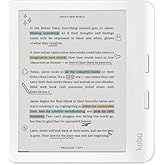 E Ink Kaleido&trade; 3 Ekranlı E-Kitap Okuyucu, 7 in&ccedil;, Renkli, Parlama Yok, Bildirim Yok