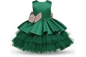 NNJXD Ragazza Partito Principessa Multi Strato Tutu Tulle Bambino Vestito