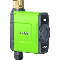 Arrosage Cycle Soak Programmateur Arrosage WiFi RAINPOINT | Entrée Laiton | App Smart | Compatible Alexa/Google Programmateur D'arrosage Manuel Arrosage Cycle Soak Programmateur Arrosage WiFi RAINPOINT | Entrée Laiton | App Smart | Compatible Alexa/Google Programmateur D'arrosage Manuel