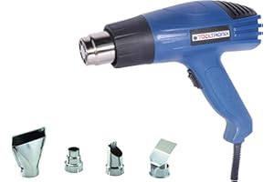 ToolTronix Hot Air Heat Gun 2000W with 4 Nozzles Included