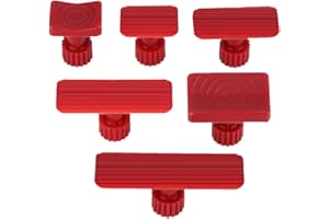 ‎QIILU Qiilu 6 Stücke Auto Body Dents Entfernung Ziehen Tabs Paintless Dent Repair Werkzeuge