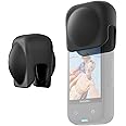 ZORBES® Silicone Lens Cover for Insta 360 X4 Anti-Scratch Silicone Lens Cover Removable Silicone Lens Cap for Insta 360 X4, 1 Piece