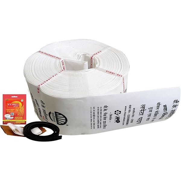 VK Sarvottam HDPE Laminated Woven Lay Flat Tube (60 Meter), 40 OFF