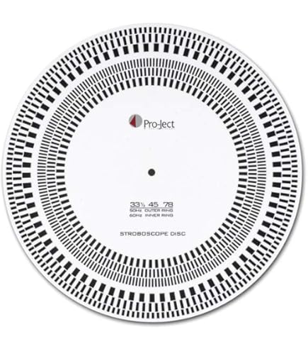 Alnicov Disque Stroboscopique Platine Vinyle Pour Amateurs De Disques LP