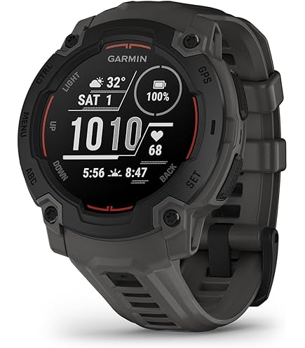 Garmin Instinct 2 Solar, Rugged GPS Smartwatch, Built-in Sports