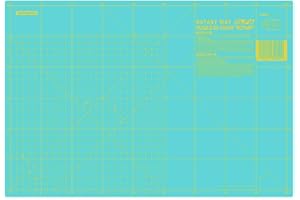 Olfa Rotary tappetino da taglio, Aqua, 17 x 11IN