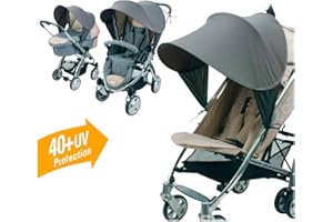 Diago Dio 3010075320 Kinderwagen Sonnendach , 1 Stück (1Er Pack)