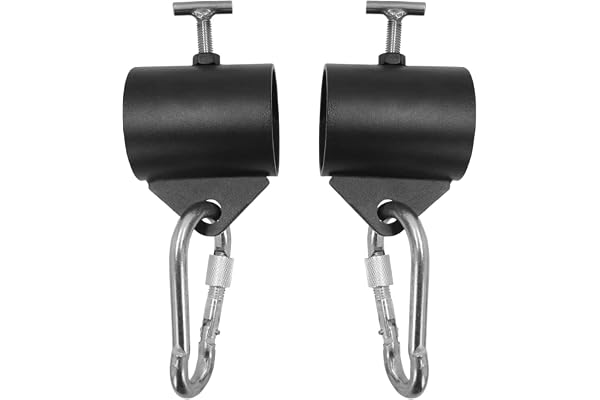 Aoneky Skivstång Lås Krage 50 mm - Skivstång Klämmor Halsband för Hänga Kedjor, Max Belastning 180 kg, Barbell Chain Collar f