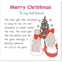 Best Frend Chrstmas Card - Cute Gfts for Frends