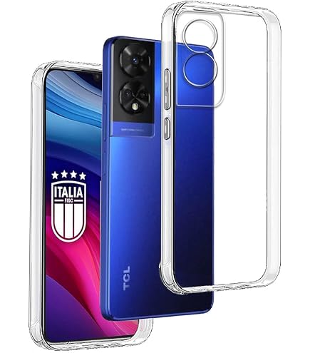 KEJI Custodia In TPU Morbido Sottile Per TCL 40R 5G (6.6") – Colore Lilla, Antiurto E Antiscivolo, Bordi Rialzati Per Fotocamera E Schermo