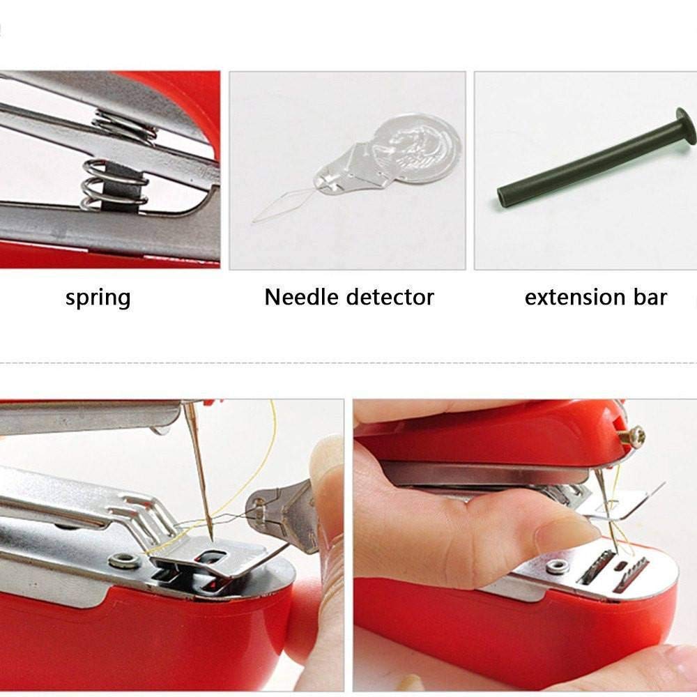 Roller Stapler Model Mini Hand Manual Sewing Machine for Quick and Easy (Multi Colour) - Image 7