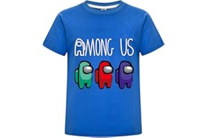TEMOLIE Camiseta Divertida para niños con Personajes de Impostor para niños y niñas