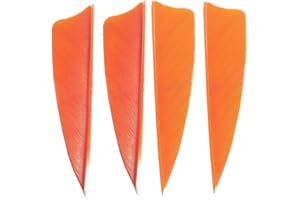 AMEYXGS 50pcs Tacchino Piume 3" Piume Naturali Frecce Fletching per Frecce di Tiro di Caccia