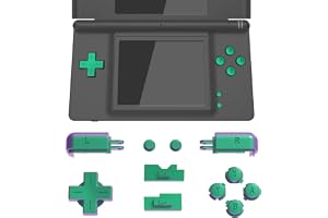 eXtremeRate Utbytes Knappar Buttons Sets för NDS Lite, D-pad A B X Y Start Select R L Power Volume Knappar för NDS Lite NDSL(