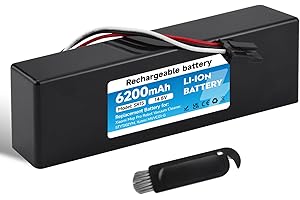Mspalocell 6200mAh 14.8V batería de Repuesto para Conga Serie 3290 3390 3490 3590 3690 3790 3890, para Viomi SE, Viomi V3, V3 MAX, V3 Pro, V2, V2 MAX, V2 Pro Batería de Robot Aspirador