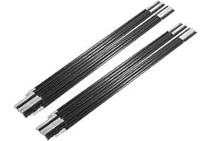 YYQTGG Kayak con Bloqueo de Paleta, Fibra de Vidrio Polo Equipo Choque Cortado Cámping Tienda Equipo Toldo Cable Refacción Colocar