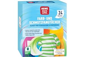 XUGEND Rewe Beste Wahl Farbfangtücher 24er Packung
