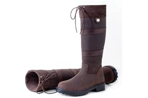 Rhinegold 'Elite' Brooklyn Bottes d’équitation longues en cuir