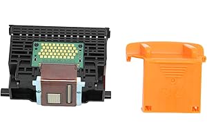 ANNADUE QY6 0075 Tête d'impression Noire Unique pour Imprimante IP5300 MP810 IP4500 MP610 MX850, avec Couvercle de, Plug and Play