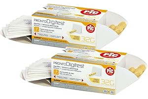 AUNEOS Artsana Pic Pronto Digitest Lancette G32 25 Lancette + 25 Tamponcini - 2 confezioni (50 lancette + 50 tamponcini)