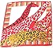 Produktbild Longchamp Seidentuch 68 x 68cm Tierprint Giraffe und Leopard scarve
