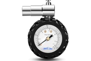 Godeson manometro presion neumaticos bicicleta, Manometro bicicleta 0-11bar/0-160psi con válvula Presta herramientas bicicleta, medidor presion neumaticos bicicleta…