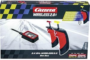 Carrera 20010120 WIRELESS 2.0 Set Duo, Set med två handkontroller, för DIGITAL 132/124, trådlös racingupplevelse med 2 handko