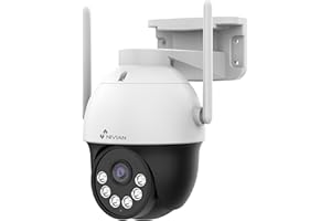 NIVIAN Cámara de Seguridad WiFi-6 2K Super HD para Exterior – Visión Nocturna Dual, Detección Inteligente con IA, Seguimiento Automático, Audio Bidireccional y Resistencia IP66. para Kit CCTV