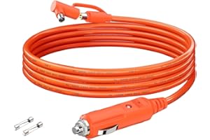 ‎LONNKY Lonnky 12V-24V Auto-Ladegerät DC7909/DC8020 Zigarettenanzünder-Ladekabel, kompatibel mit BLUETTI EB3A/EB70/EB70S, Jackery Explorer 1000 V2/500/300/240 Tragbare Powerstation, 2 Meter (6,6FT)