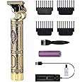 Jemei Professional Titanium Plated Hair Clipper Beard Trimmer for Men & Boys – Low Noise, Streamlined Design, Robust Performance, Rechargeable Battery- Hair Trimmer
