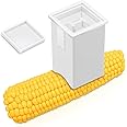 Butter Spreader, Corn Cob Butter Dispenser with Built-In Cover, Butter Stick Holder, Butter Applicator, Kitchen Tools, Bakeware, Spreads Butter on Pans Toast Waffles Bagels, Dishwasher Safe (1)