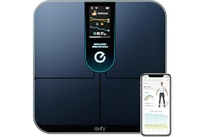 eufy Weight Scale P3, Wi-Fi Fitness Tracking Smart Scale, Intelligent Analysis, 3D Virtual Body Mode, Weighing Scale with Emojis, 16-Measurement Digital Scale with Heart Rate, BMI, Multi-Modes